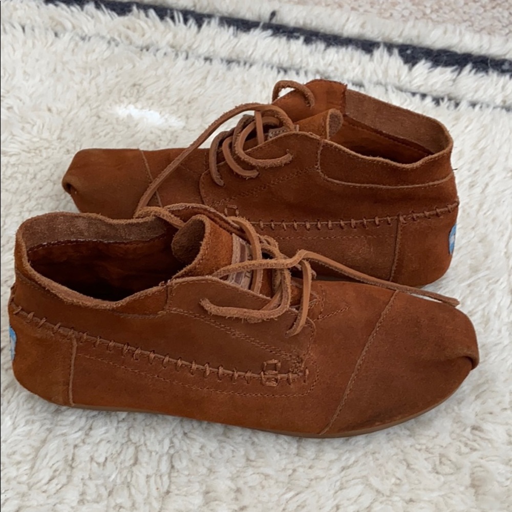 TOMS Suede Booties